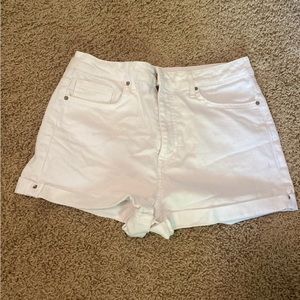 White shorts